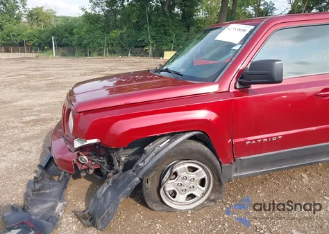 2014 Jeep Patriot Sport из США, поврежденный, VIN 1C4NJPBA6ED601575